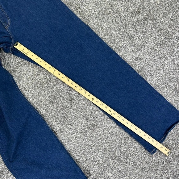 Imogene and Willie Catherine Selvedge Denim Jean Indigo High Rise Womens 33 - Picture 14 of 16